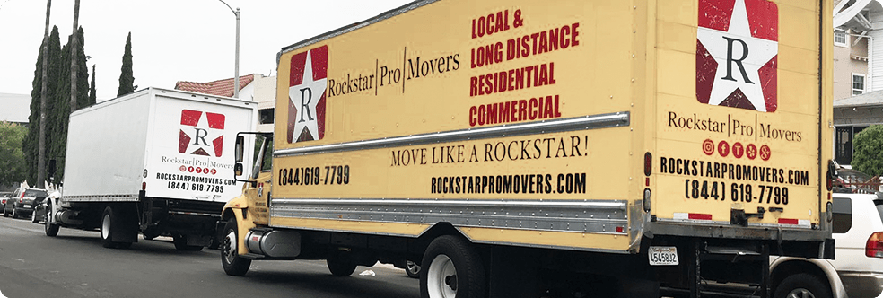 Rockstar Moving Crews on Powerful Trucks