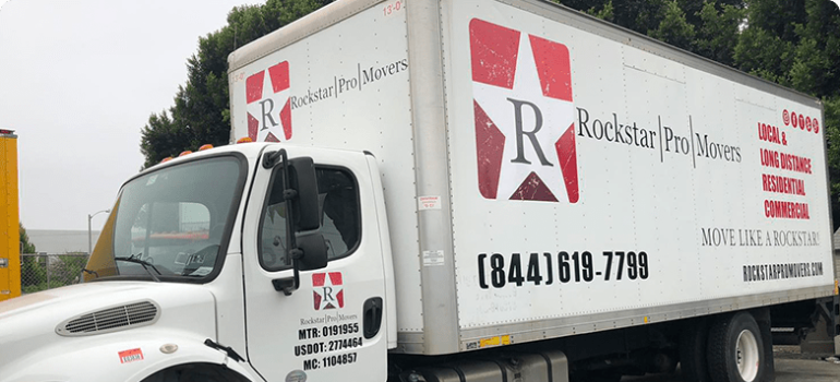 Rockstar moving truck 