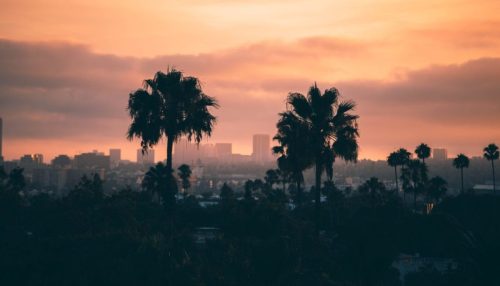 Sunset in Los Angeles