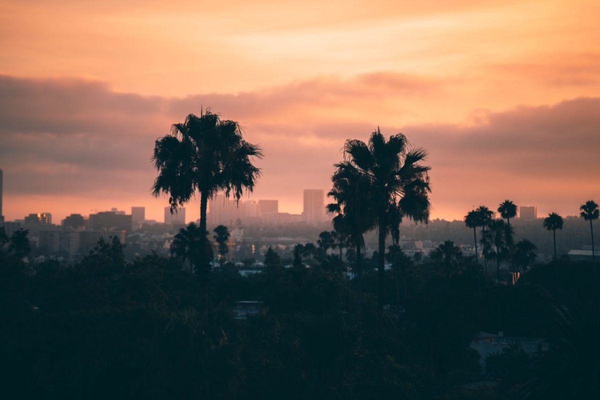 Sunset in Los Angeles