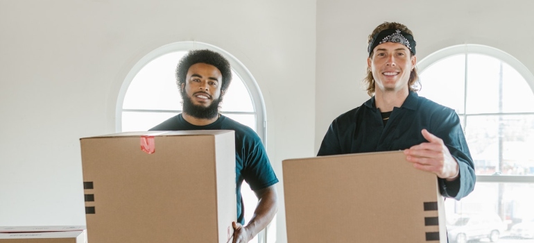 Movers will help you with moving from California to Austin