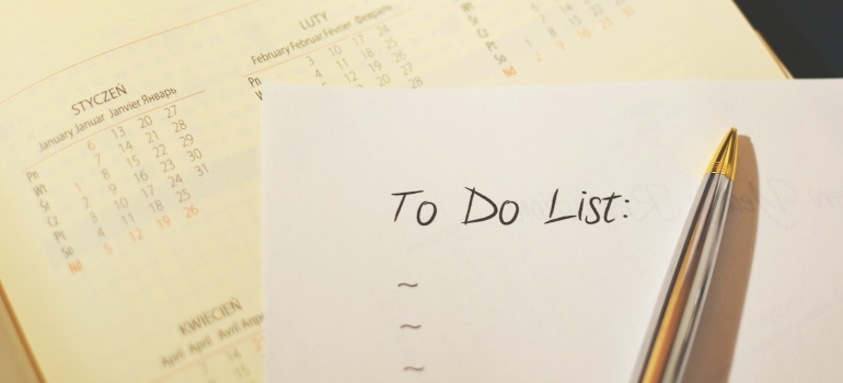 to-do list for moving business from LA