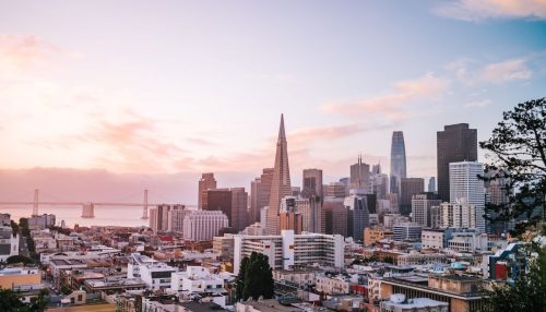 Aerial view of San Francisco